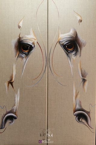 Huile sur toile de lin - 55x45cm - Disponible